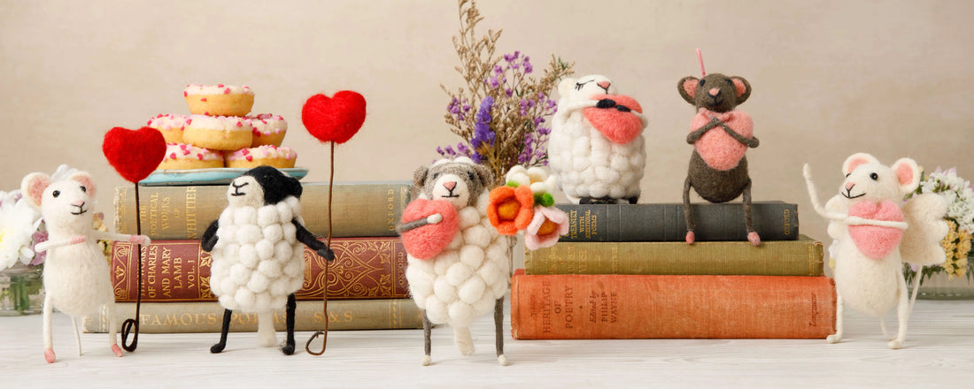 Spread the Love: Thoughtful Handmade Felt Valentine’s Gifts Full of Heart Sew Heart Felt