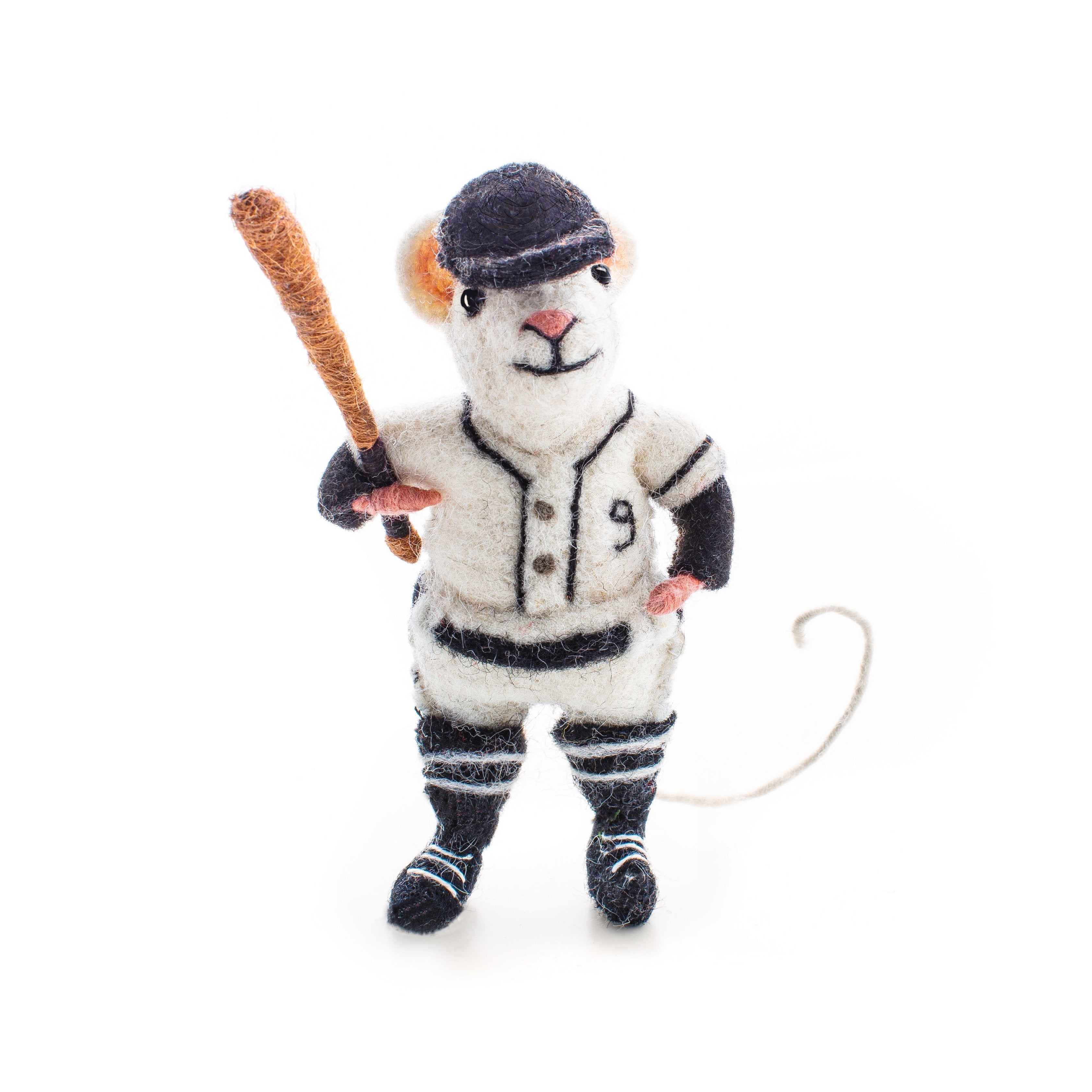 Felt Baseball Mouse