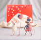 Felt 4th of July Mouse