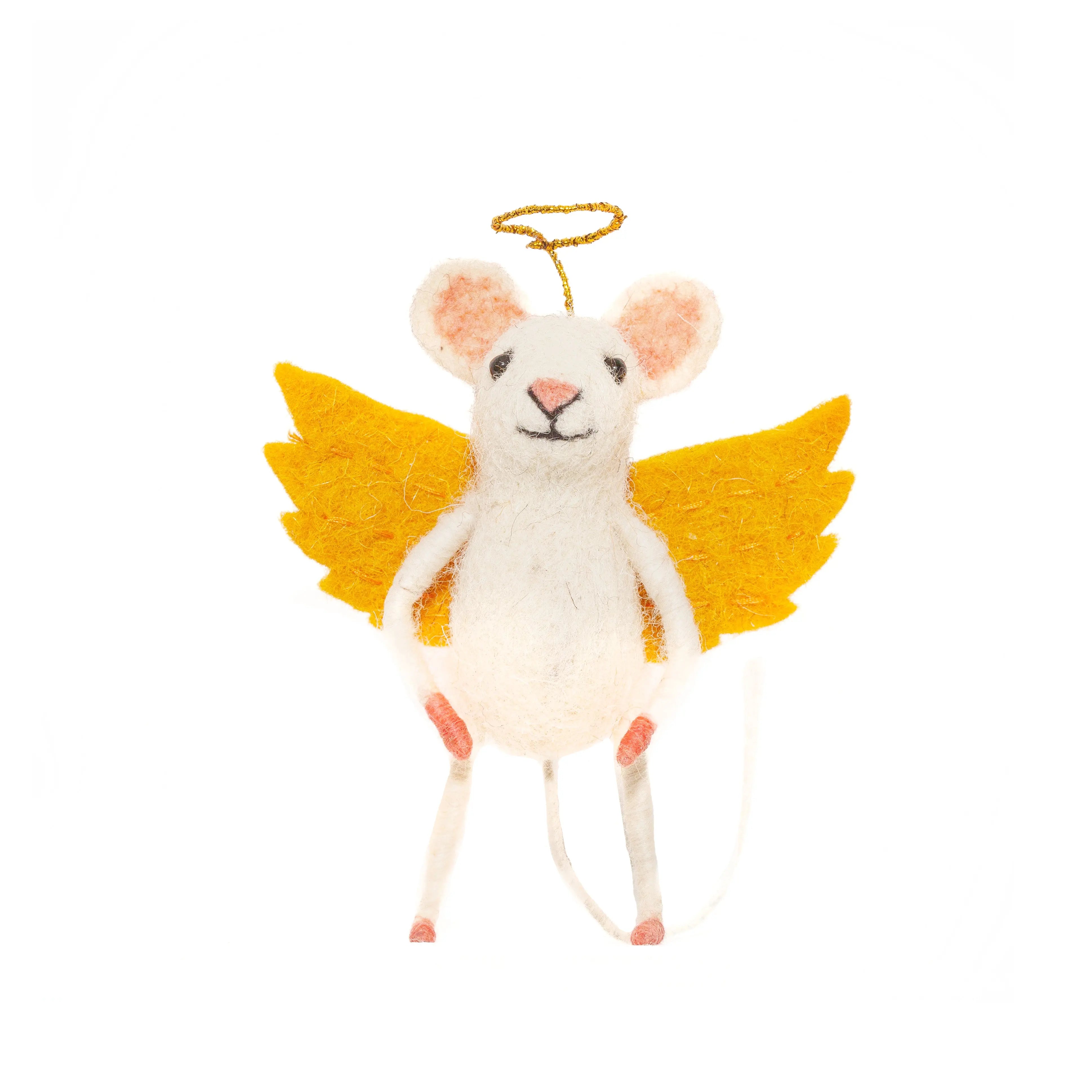 Angel Gabriel Mouse Sew Heart Felt