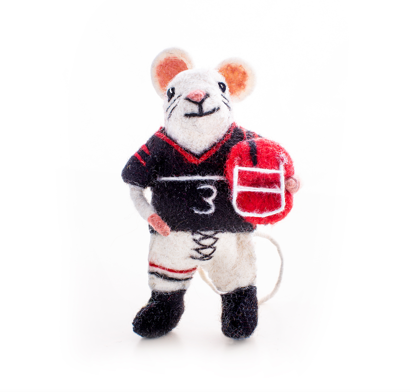Felt Football Mouse