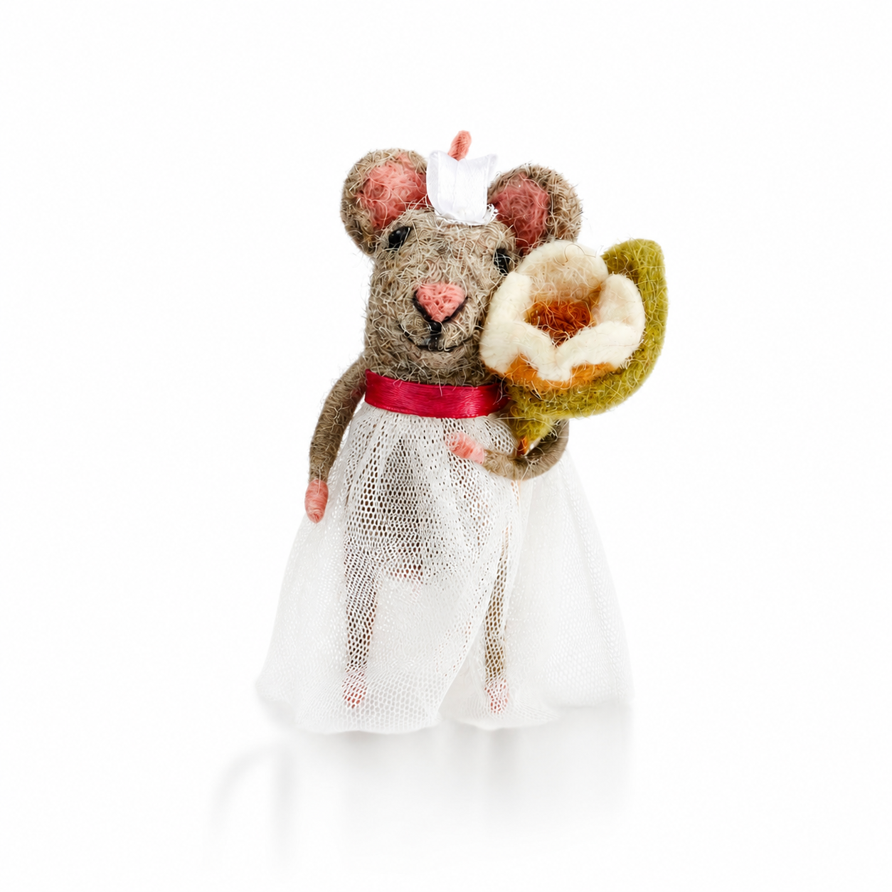 Bride Wedding Mouse Sew Heart Felt