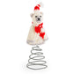 Christmas Polar Bear Tree Topper