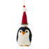 Pete Penguin a Red Festive Hat Decoration Sew Heart Felt