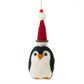 Pete Penguin a Red Festive Hat Decoration Sew Heart Felt