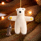 Peter Polar Bear Decoration (Set of 4) Sew Heart Felt