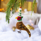 Pleasant Pheasant in a Pointy Hat Decoration Sew Heart Felt