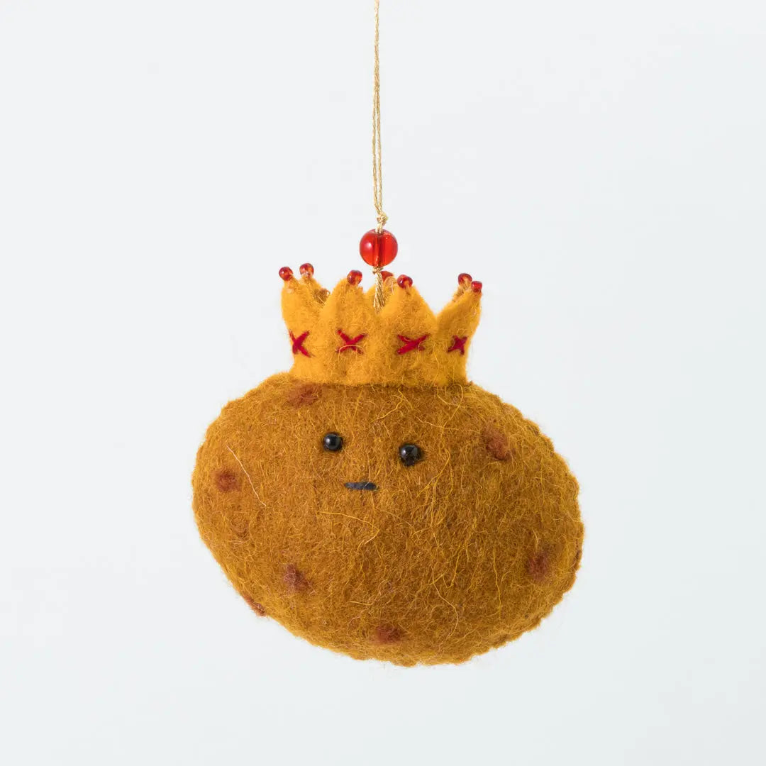 Paddy Potato Decoration (Set of 4) Sew Heart Felt