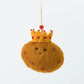Paddy Potato Decoration (Set of 4) Sew Heart Felt