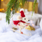 Sacha Skiing Mouse Decoration Sew Heart Felt