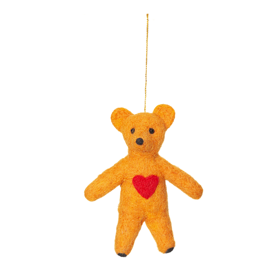 Eddy Bear Christmas Decoration