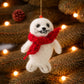 Smiley Seal Pup in a Scarf Decoration (Set of 4) Sew Heart Felt