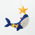 Star Gazey Whale with a Star Decoration (Set of 4) Sew Heart Felt