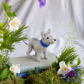 Felt Whippet Dog Sew Heart Felt