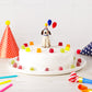 Spotty Dog Birthday Cake Topper