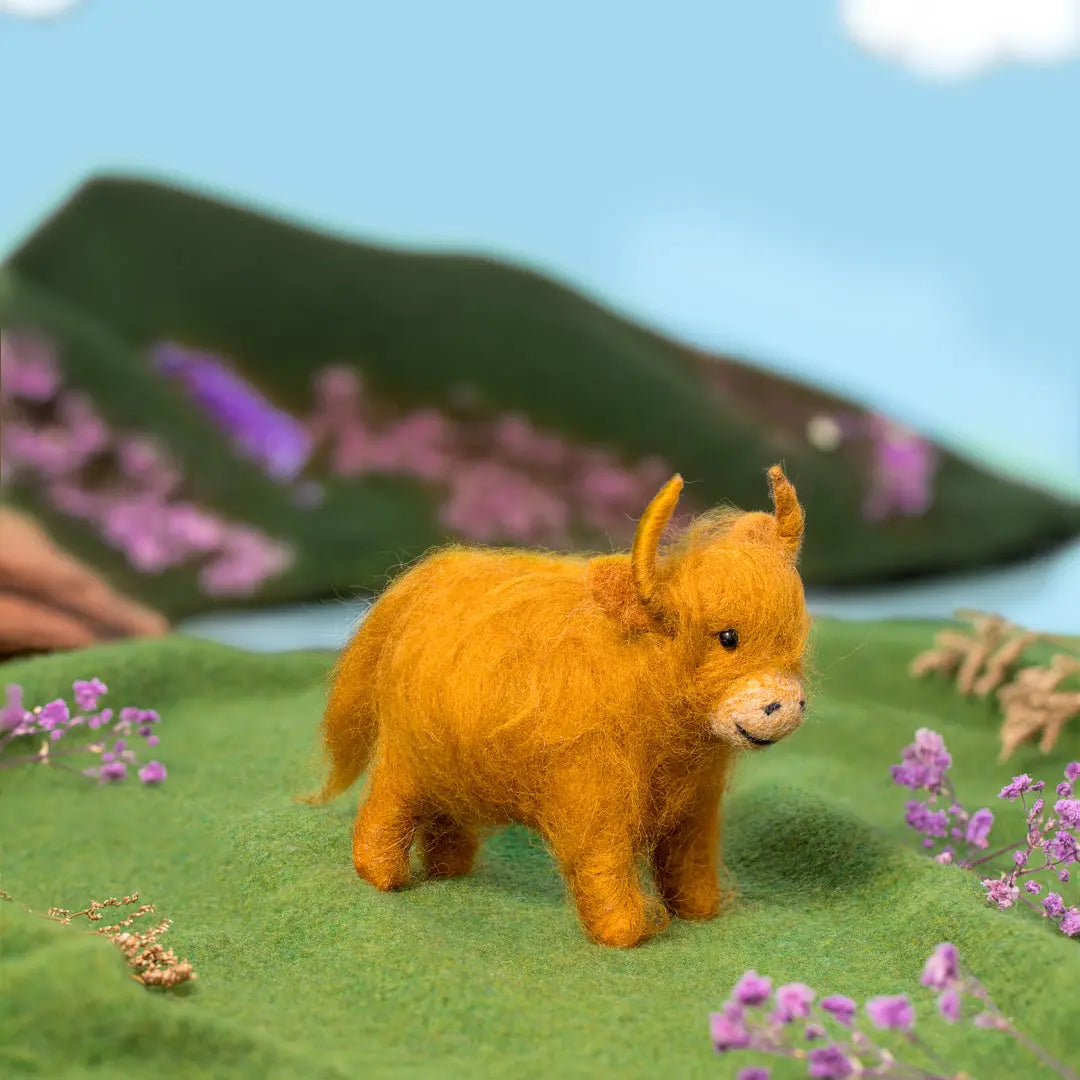 NEW Hamish the Highland Cow Sew Heart Felt