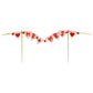 Mr & Mrs Bunting Wedding Cake Topper