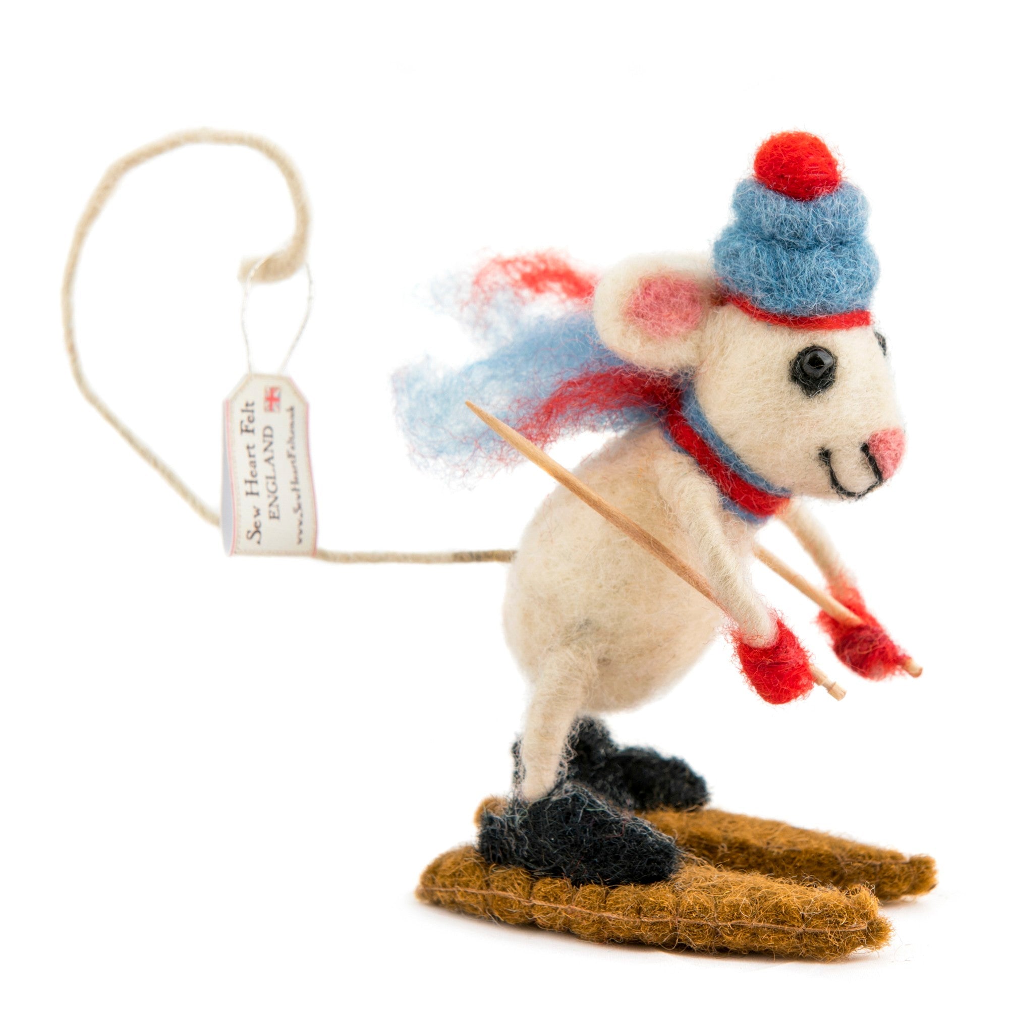 Felt Skiing Mouse