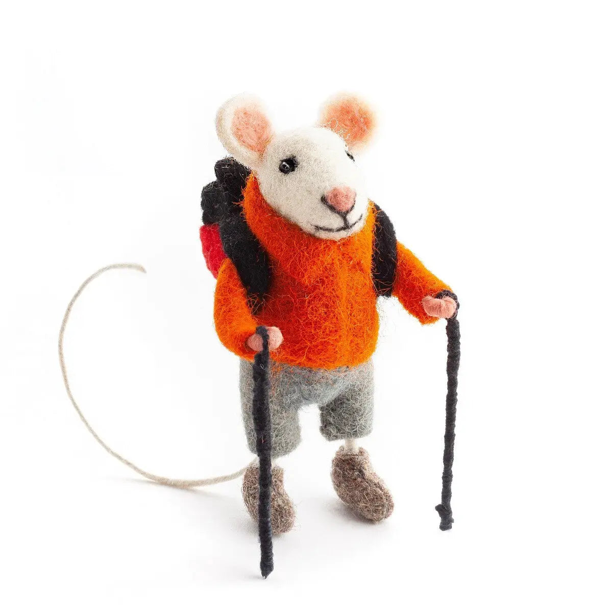 Hiking Mouse Sew Heart Felt