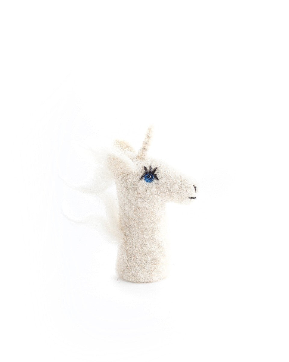 Una Unicorn Finger Puppet