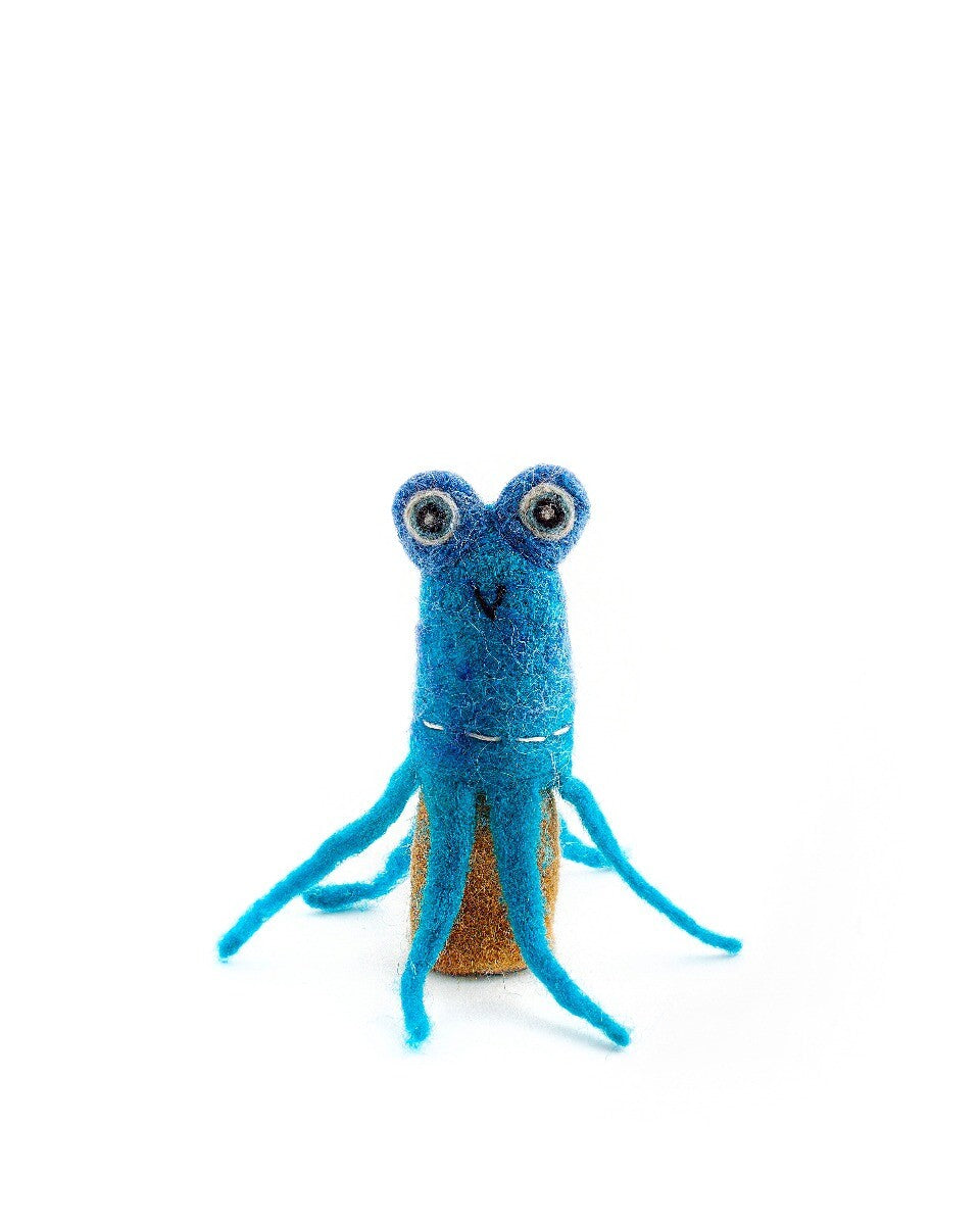 Sally Squid Finger Puppet