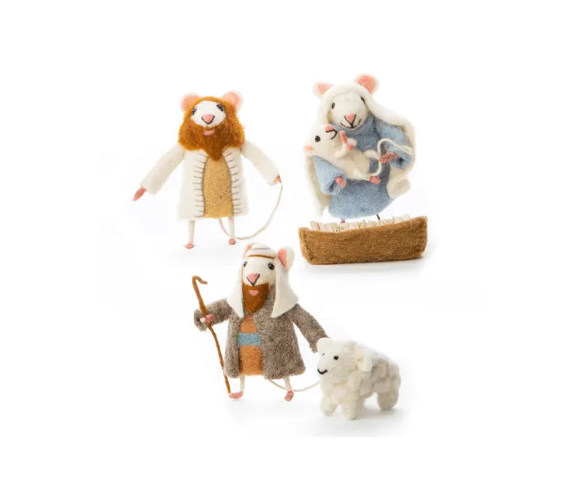 Classic Nativity Set Sew Heart Felt