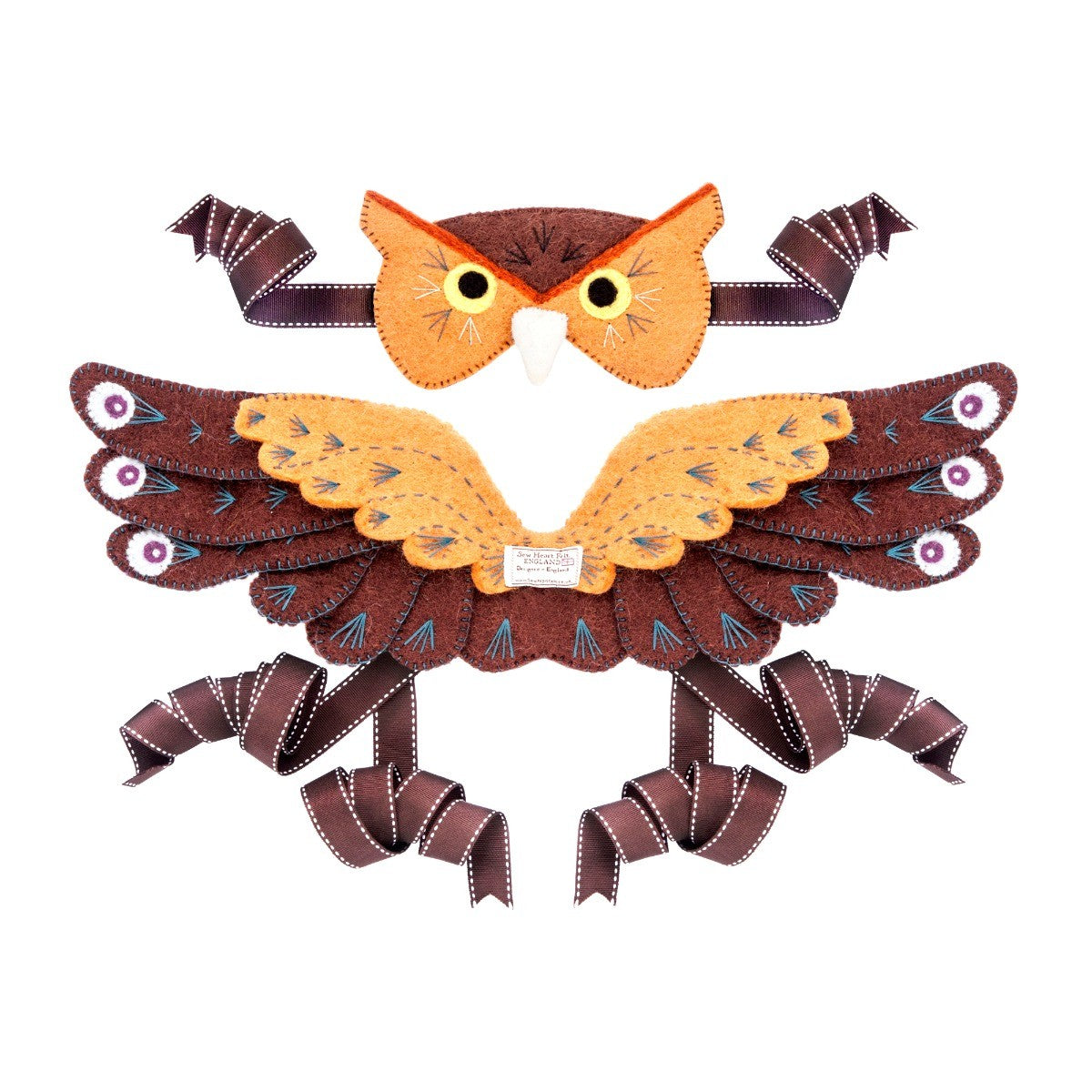 Owl Head Dress and Wings