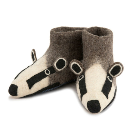 Billie Badger Slippers