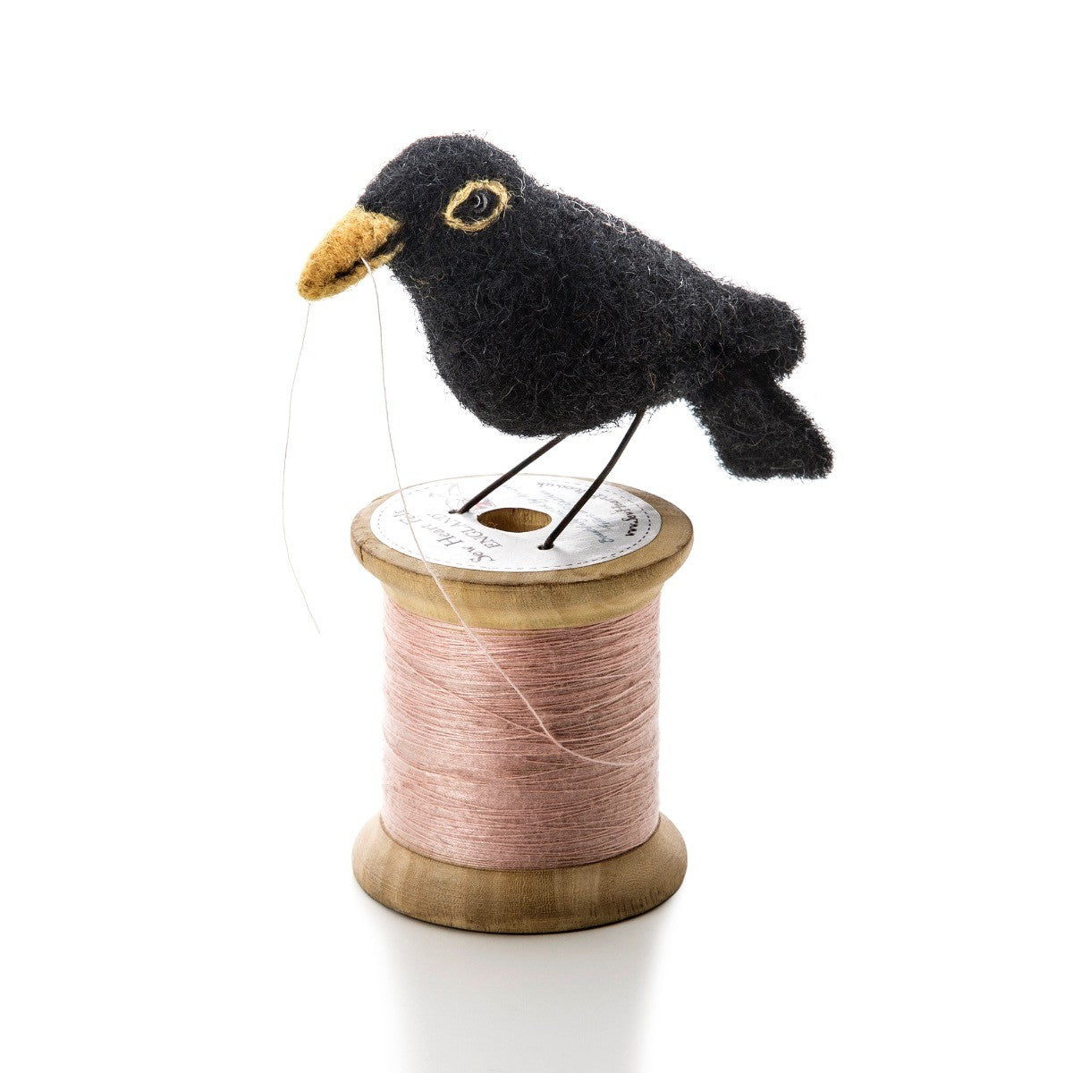 Blackbird Bird on a Bobbin