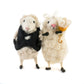 Bride and Groom Felt Sheep