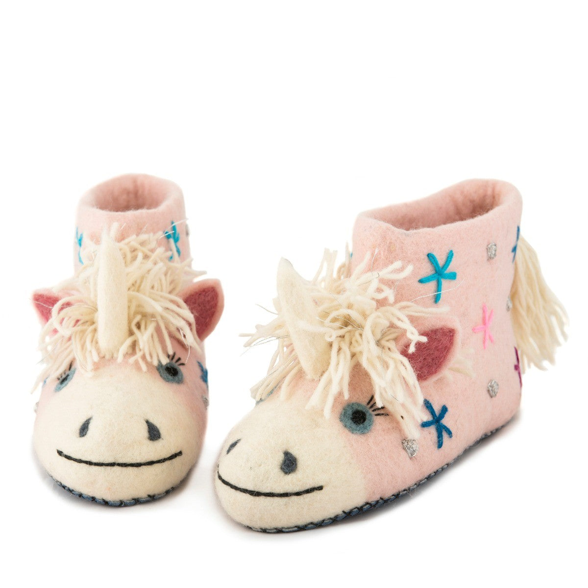 adult unicorn slippers