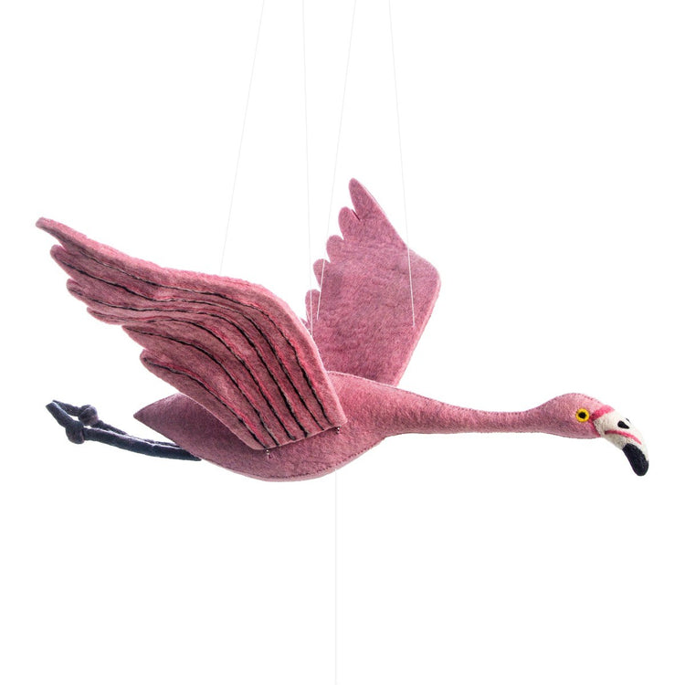 Flying Flamingo Mobile