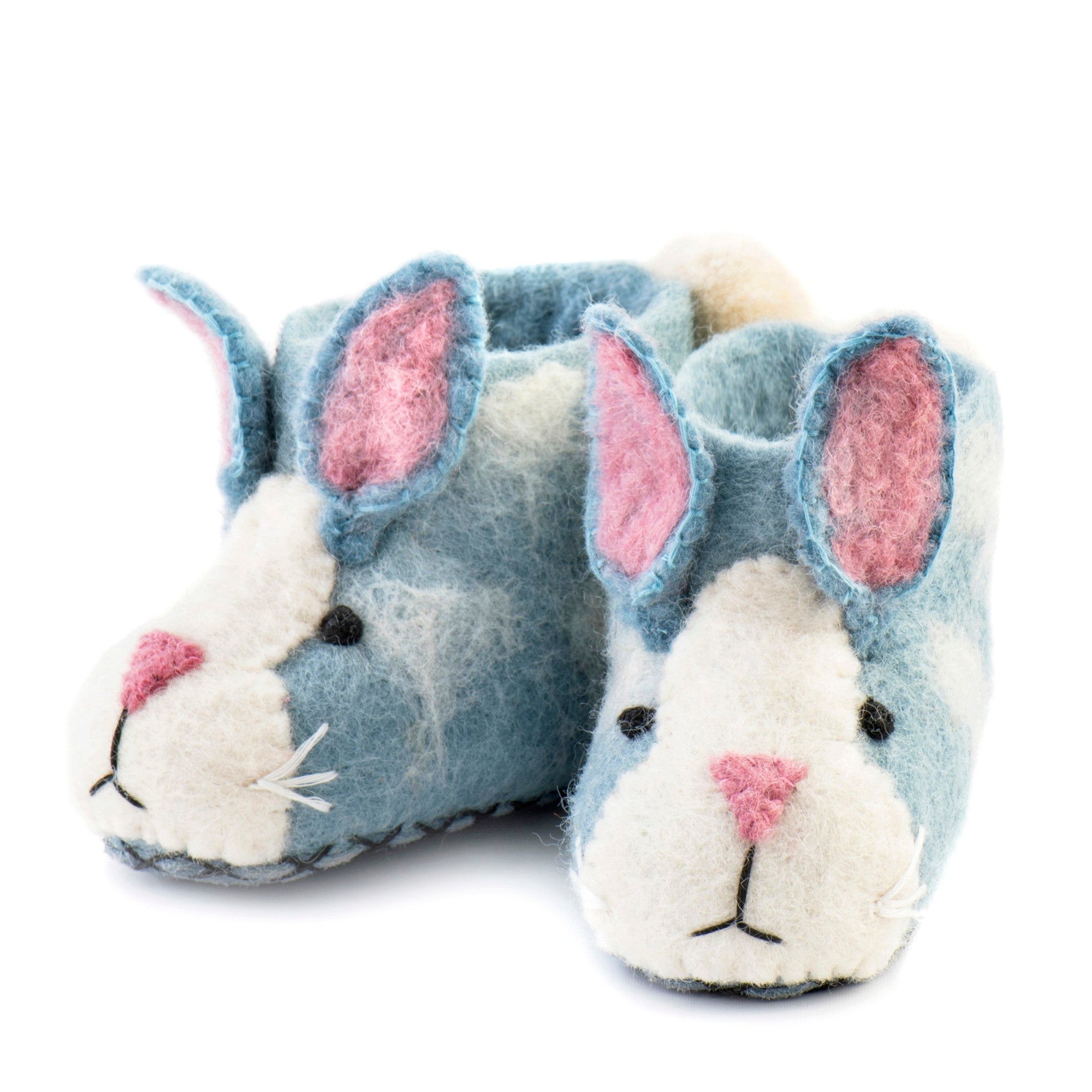 Rory Rabbit Slippers | Baby Slippers | Sew Heart Felt